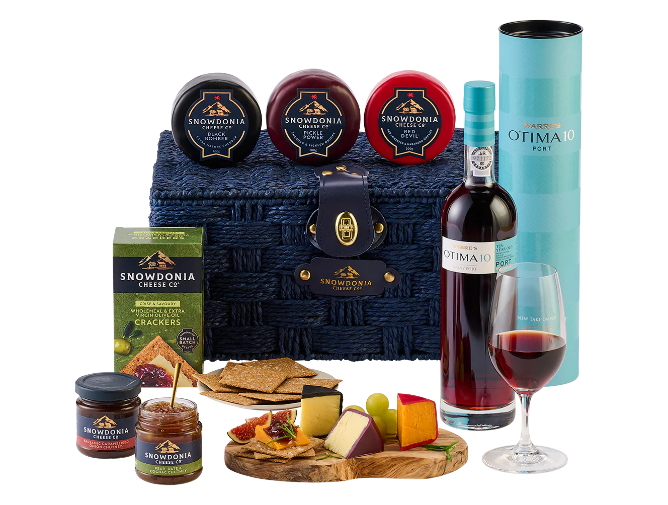 Cheese & Port Lover's Hamper