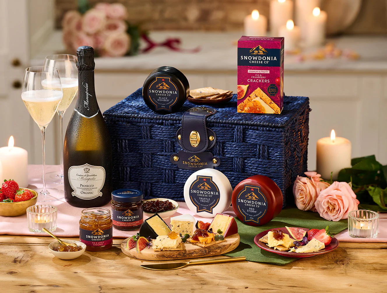 Cheese & Prosecco Hamper - Image 2